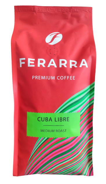 Кава в зернах Ferarra Caffe Cuba Libre з ароматом кубинського рому 200 г - зображення 2