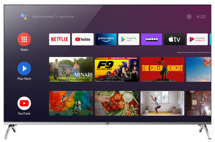 Телевизор ERGO 43GUS8555 QLED - Фото 9 Телевизор ERGO 43GUS8555 QLED - изображение 9
