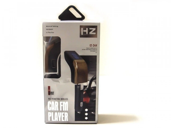 Автомобільний FM трансмітер UKC модулятор Black - зображення 3