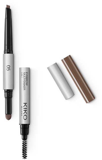 Олівець для брів Kiko Milano Eyebrow Multitasker 3in1 05 Deep Brunettes 0.4 г (8025272929356) - зображення 1