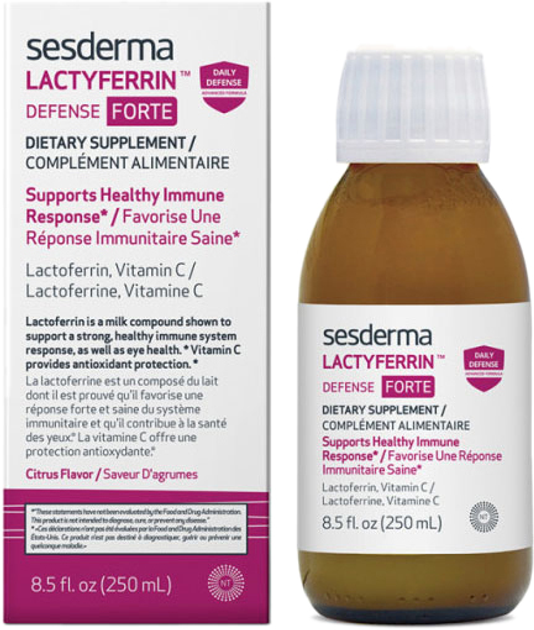 Suplement diety Sesderma Lactyferrin Defense Forte 250 ml (8429979463531) - obraz 2