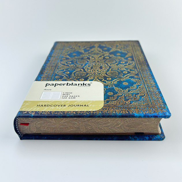 Блокнот Paperblanks Эквинокс Классический Лазурный средний 13х18 см в линию (9781439735589) - Фото 5 Блокнот Paperblanks Эквинокс Классический Лазурный средний 13х18 см в линию (9781439735589) - изображение 5