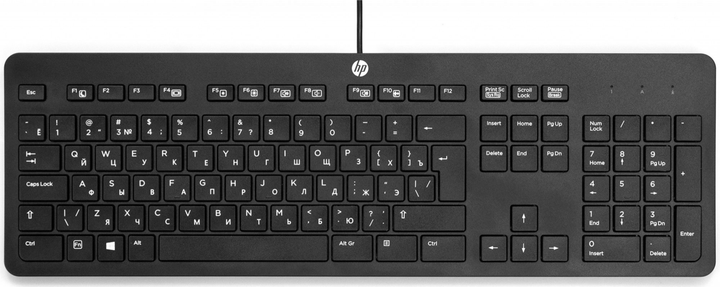 Hp Usb Slim Business Keyboard Ku Ru Black