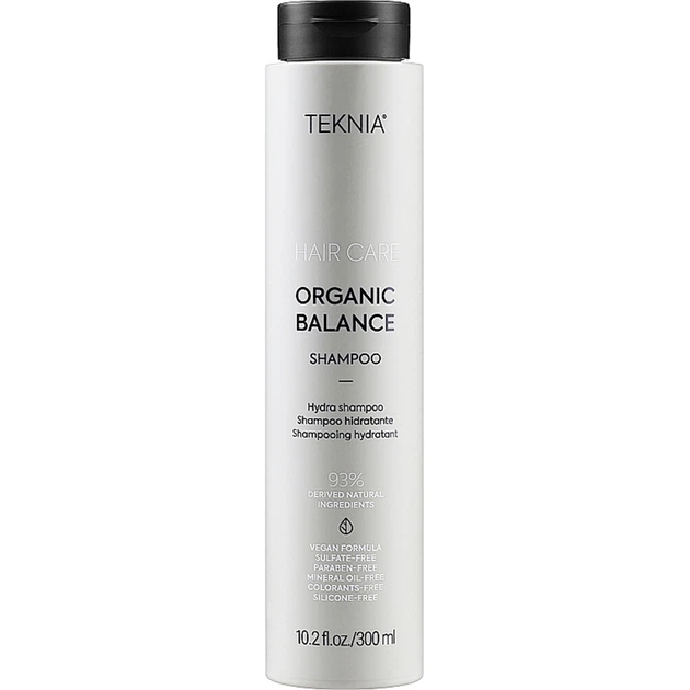 Шампунь для волосся щоденного використання Lakme Teknia Organic Balance Shampoo 300 мл 44112 - Фото 1 Шампунь для волосся щоденного використання Lakme Teknia Organic Balance Shampoo 300 мл 44112 - зображення 1