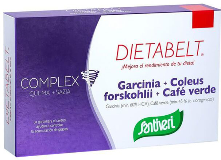 Дієтична добавка Santiveri Dietabelt Complex Garcinia + Coleus + Green Coffee 48 таблеток (8412170037649) - зображення 1