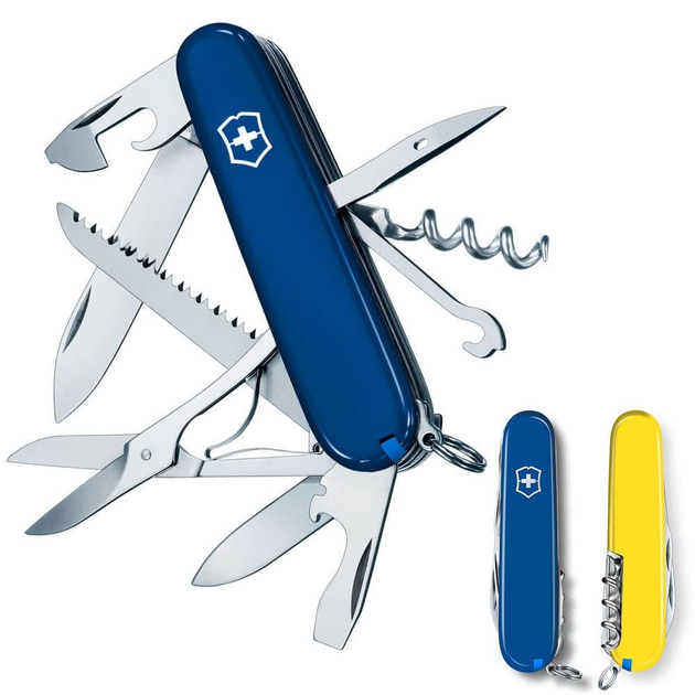 Складной нож Victorinox Huntsman Ukraine 1.3713.2.8 - изображение 2