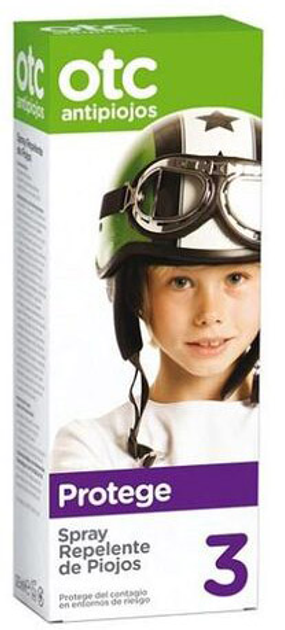 Rozpylać od wszy i gnid Otc Antipiojos Protects Spray Lice Repellent 125ml (8470001599582) - obraz 1