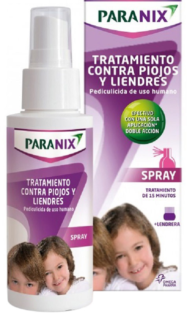 Spray na wszy Paranix Spray 100 Effective In 1 Go 100 ml (8470001699053) - obraz 1