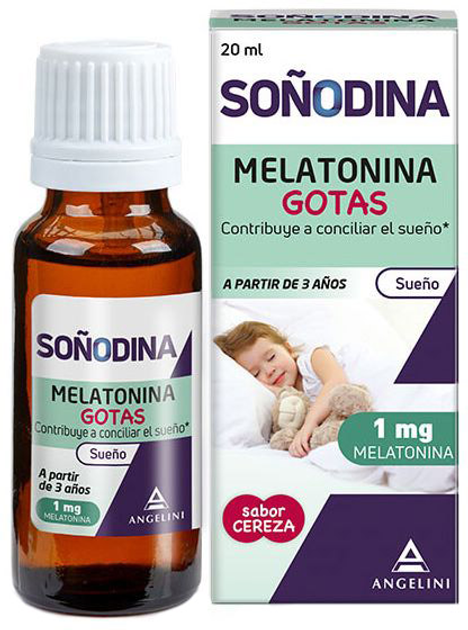 Suplement diety Angelini Sonodina Gotas 1 mg 20 ml (8470002051492) - obraz 1