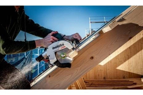 Акумуляторна дискова пила Metabo KS 18 LTX 66 BL без акб (611866850) - зображення 4