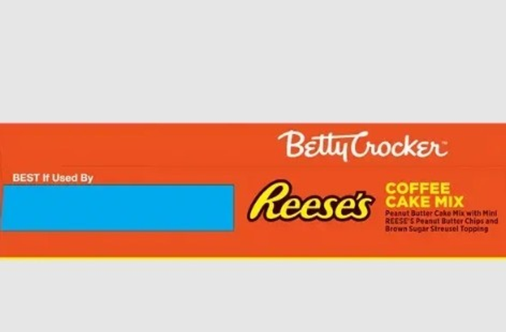 Смесь для торта Reeses Betty Crocker Peanut Butter Coffee Cake Mix