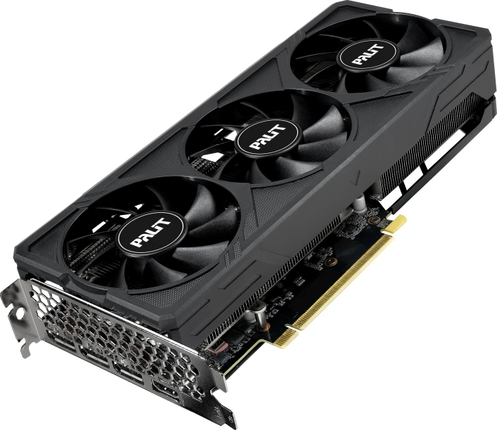 Karta graficzna Palit PCI-Ex GeForce RTX 4060 Ti JetStream OC 16GB GDDR6 (128bit) (2595/18000) (HDMI, 3 x DisplayPort) (NE6406TU19T1-1061J) - obraz 2