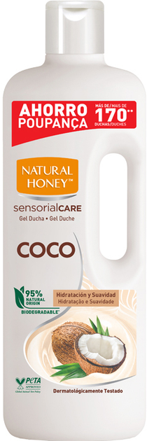 Żel pod prysznic Natural Honey Coco Nawilżający 1350 ml (8008970056395) - obraz 1