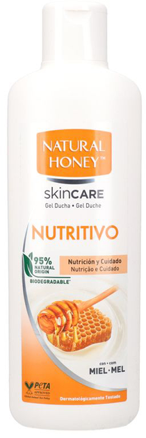 Гель для душу Natural Honey Gel N Honey Nutritivo Miel 650 мл (8008970056258) - зображення 1