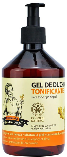 Żel pod prysznic Oma Gertrude Gel De Ducha Energizante 500 ml (4743318119069) - obraz 1