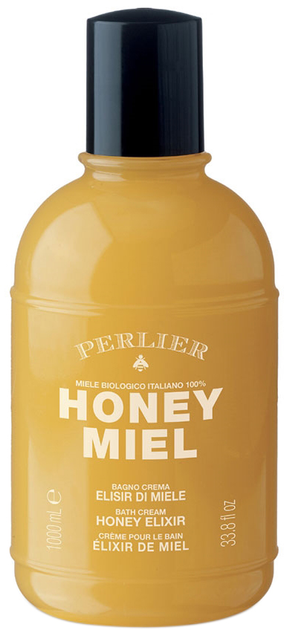 Żel pod prysznic Perlier Honey Miel Bath and Shower Cream 1000 ml (8009740891901) - obraz 1
