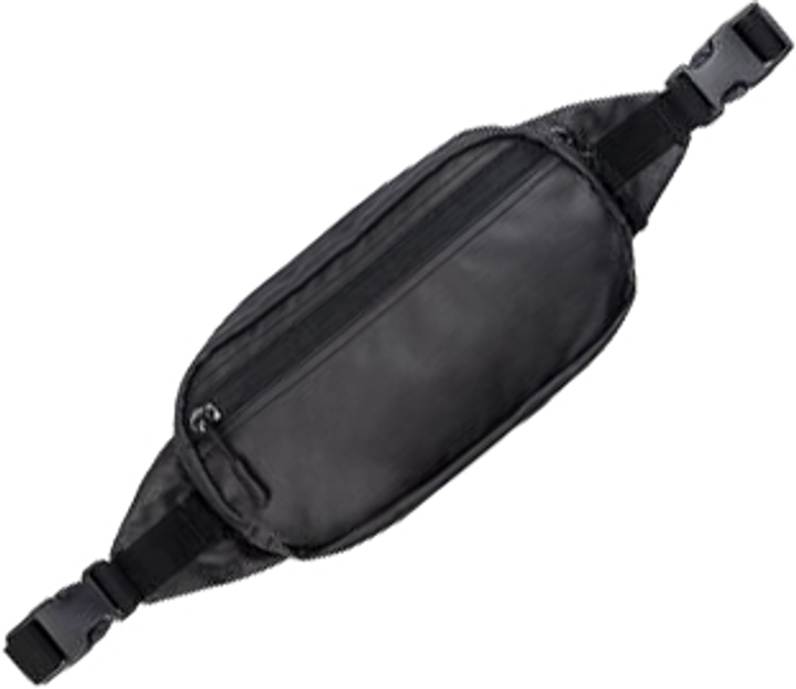 Сумка поясная MIL-TEC Traveller с полиуретановым покрытием Черная (2000980499755) - изображение 1