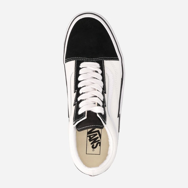 Tenisówki męskie do kostki Vans Old Skool Bolt VN0009Q5BPA1 45 (11.5US) 29.5 cm Biały/Czarny (196573320796) - obraz 4