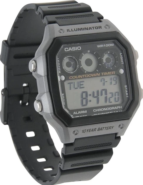 Чоловічий годинник Casio AE-1300WH-8AVEF - Фото 2 Чоловічий годинник Casio AE-1300WH-8AVEF - зображення 2