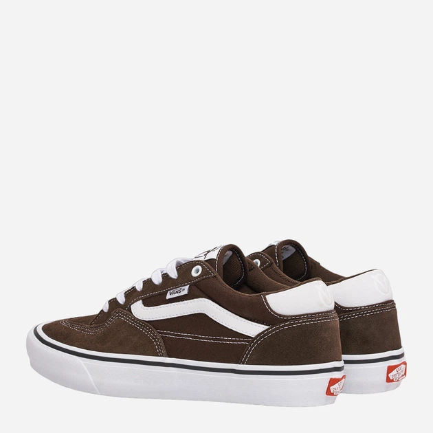 Tenisówki męskie do kostki Vans Rowan VN0A5JICDRB1 45 (11.5US) 29.5 cm Ciemnobrązowe (196570650827) - obraz 3