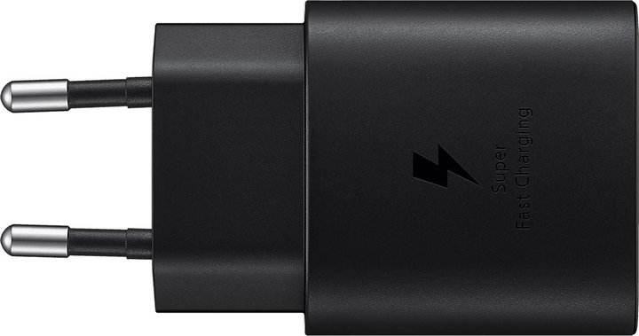 Мережевий зарядний пристрій Samsung Travel Adapter 25W Black (EP-TA800NBEGEU) - зображення 1