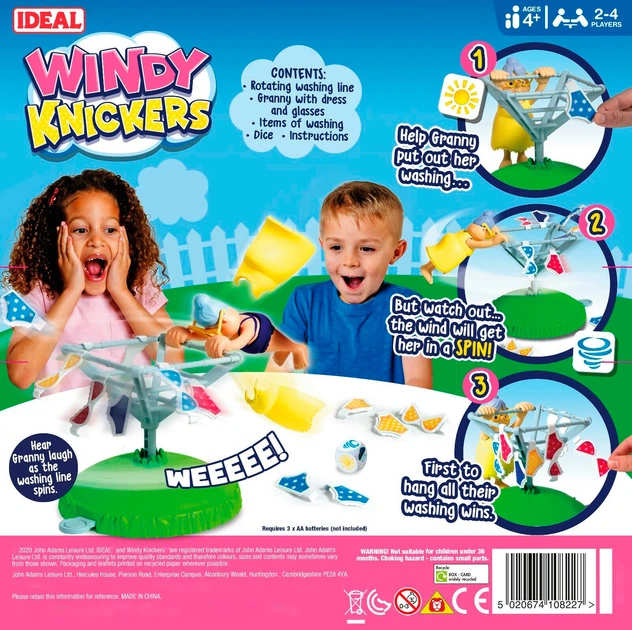 Gra planszowa John Adams Wietrzne gatki 37 szt (5020674108227) - obraz 3