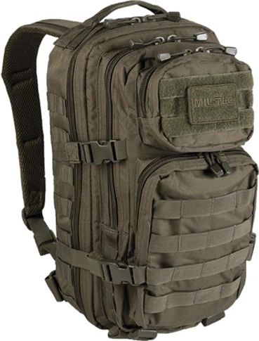 Рюкзак тактический MIL-TEC 20 л US Assault Pack SM Olive (14002001) - Фото 3 Рюкзак тактический MIL-TEC 20 л US Assault Pack SM Olive (14002001) - изображение 3