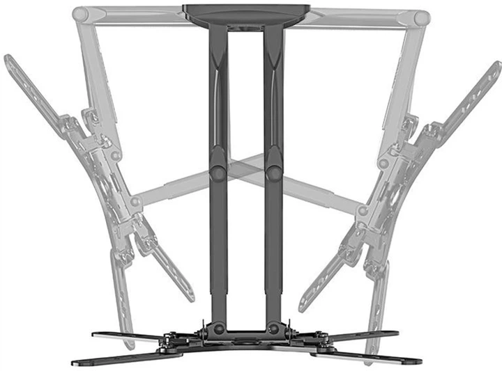 Настінний поворотний кронштейн Gembird 32"-60" (WM-60ST-01) - зображення 5