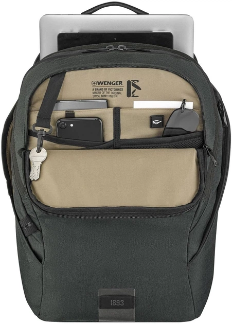Plecak na laptopa Wenger MX ECO Light 16" Antracyt (7613329169605) - obraz 5