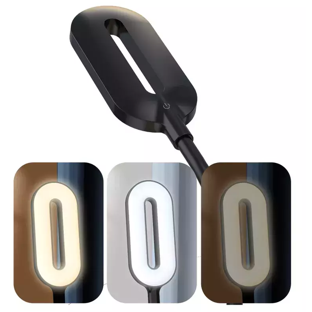 Лампа XO WX032 (pen holder, desk lamp, wireless charger) 3 in 1 25W wireless charger Black - зображення 5