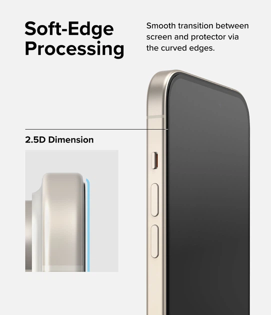 Защитное стекло Fusion Tempered Glass Full Cover для iPhone 15 Plus Black (G4as114) - Фото 8 Защитное стекло Fusion Tempered Glass Full Cover для iPhone 15 Plus Black (G4as114) - изображение 8