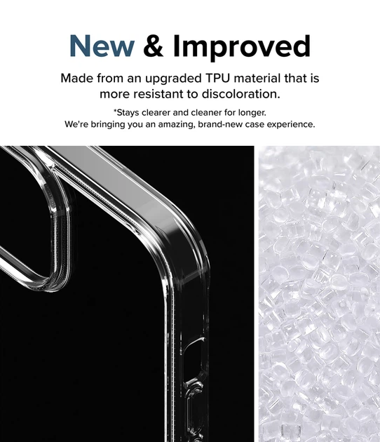 Чехол Ringke Fusion для iPhone 15 Plus Clear (F732E52) - Фото 6 Чехол Ringke Fusion для iPhone 15 Plus Clear (F732E52) - изображение 6