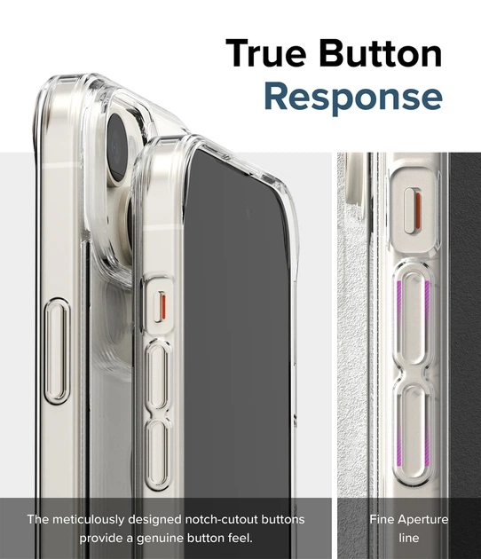 Чехол Ringke Fusion для iPhone 15 Plus Clear (F732E52) - Фото 13 Чехол Ringke Fusion для iPhone 15 Plus Clear (F732E52) - изображение 13