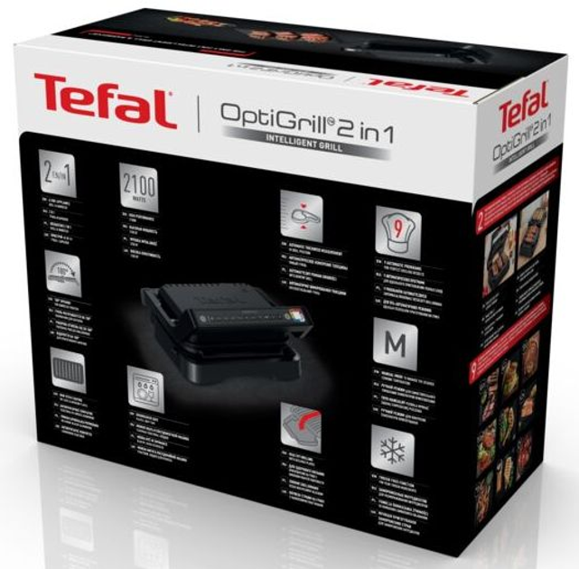 Гриль TEFAL OptiGrill 2in1 GC772830 - зображення 15