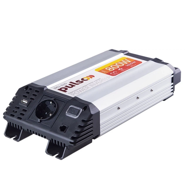 Преобраз. напряжения PULSO IMU 820/12V-220V/800W/USB-5VDC2.0A/мод.волна/клеммы - изображение 2