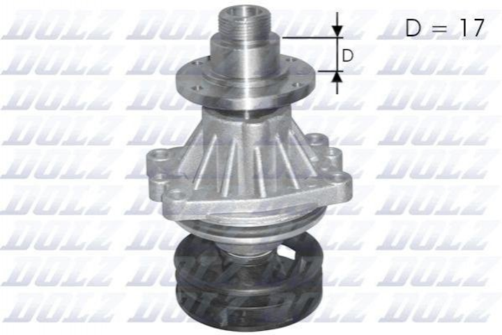 Водяний насос Omega/BMW 3/5/7 (E36/E34/E39) 1.7-2.5 D/TD 91-04 Dolz (B219) - зображення 2