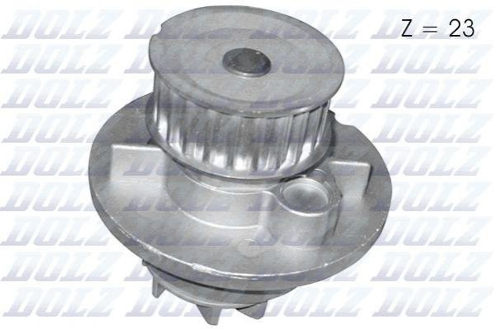 Водяной насос Combo/Astra F/G/Vectra B/C 1.6 94- Dolz (O146) - изображение 2