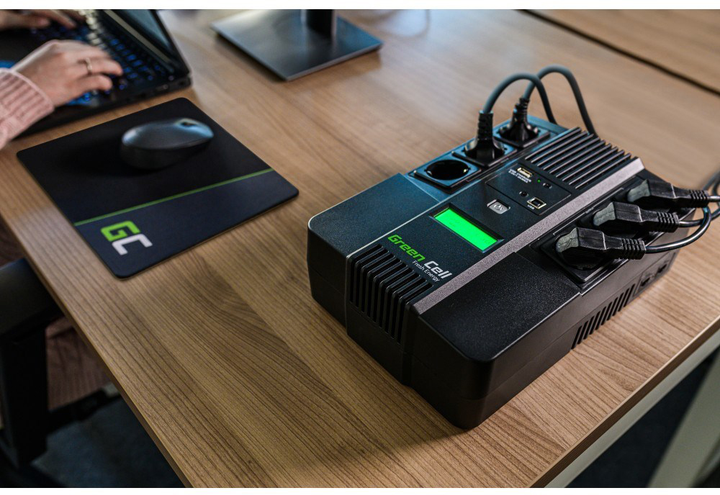 ИБП Greencell Line-Interactive 0.8 kVA (5902701419738) - изображение 4