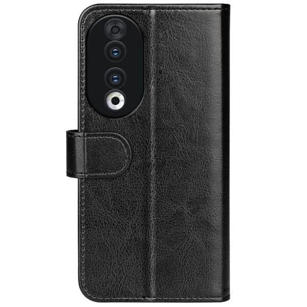 Классический чехол-книжка Deexe Wallet Style для Honor 90 - Black - Фото 7 Классический чехол-книжка Deexe Wallet Style для Honor 90 - Black - изображение 7