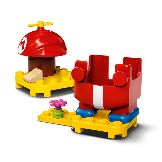 Конструктор LEGO Super Mario Маріо з пропелером додатковий костюм 13 деталей (71371) - зображення 6