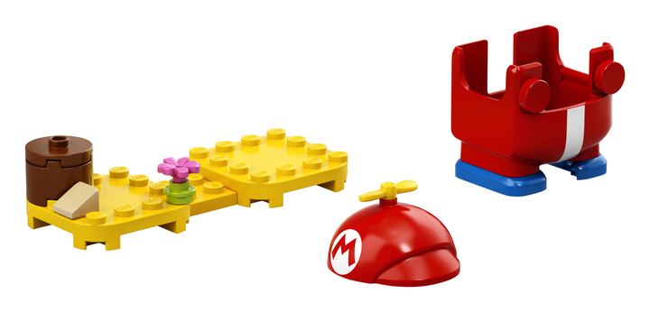Конструктор LEGO Super Mario Маріо з пропелером додатковий костюм 13 деталей (71371) - зображення 7