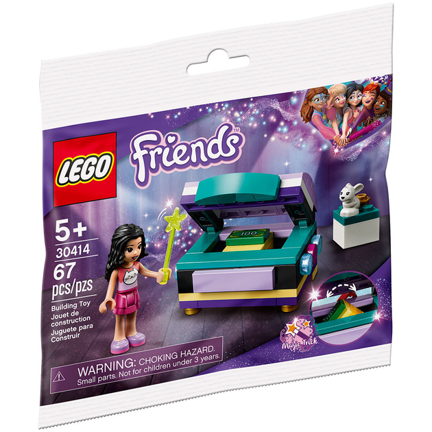 Конструктор LEGO Friends Чарівна скринька Емми 63 деталі (30414) - зображення 1