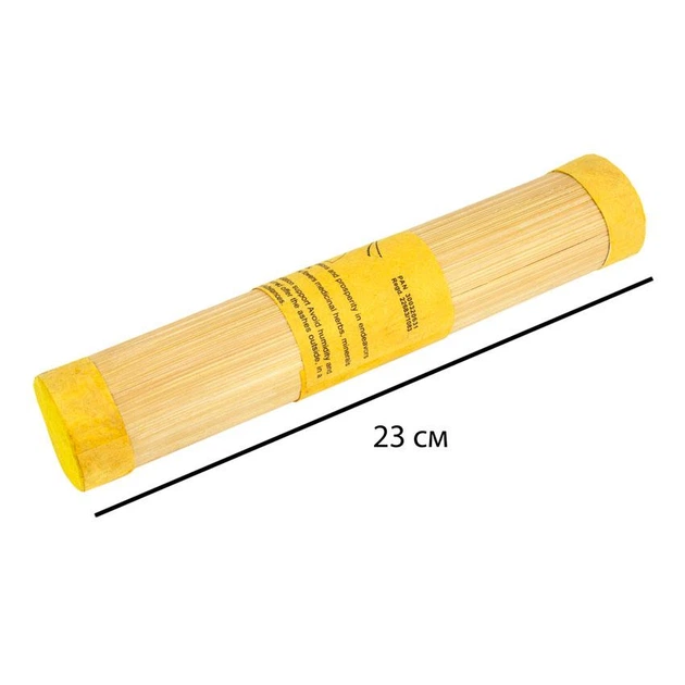 Благовония Бутанские B Рево Санг-чод Rewo Sangcho Boudha Tibetan Incense Бамбуковый ролл 23х4,5х4,5 см (12618) - изображение 3