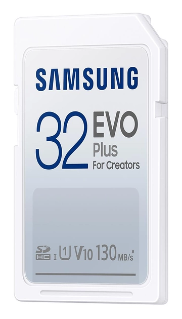 Карта пам'яті Samsung Evo Plus SDXC 32GB Class 10 UHS-I U1 V10 (MB-SC32K/EU) - зображення 2