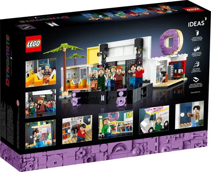 Конструктор LEGO Ideas BTS Dynamite 749 деталей (21339) – игрушки
