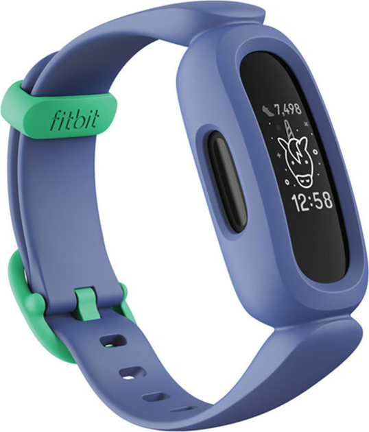 Смарт-браслет Fitbit Ace 3 Cosmic Blue / Astro Green (FB419BKBU) - зображення 1