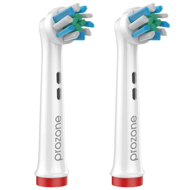 Насадки сумісні із зубною щіткою ORAL-B/Braun - ProZone PRO-X Cross (2 шт) - зображення 1