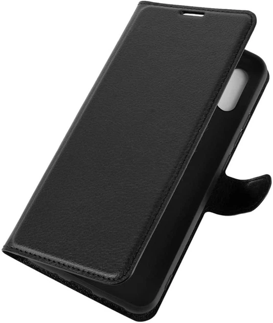 Чохол IETP для Xiaomi Redmi 9A книжка шкіра PU чорний Без бренду - зображення 6