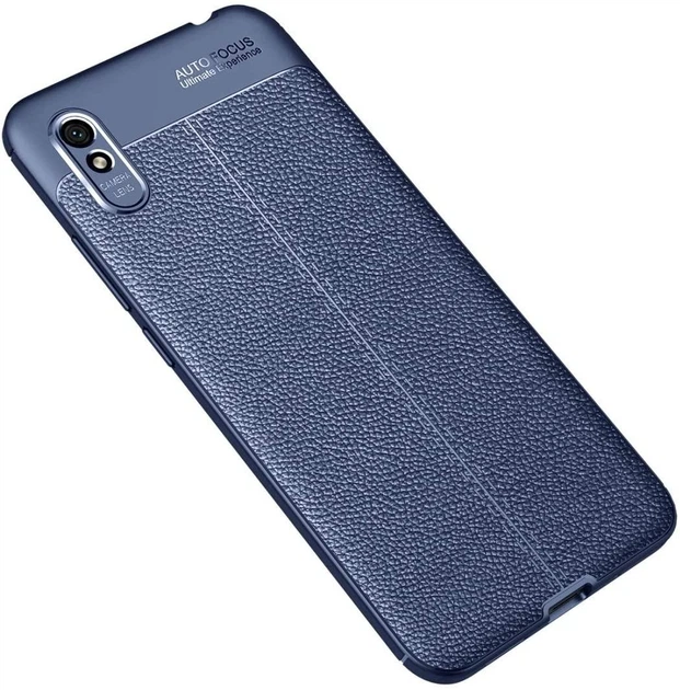 Чехол Touch для Xiaomi Redmi 9A противоударный бампер Blue - изображение 3