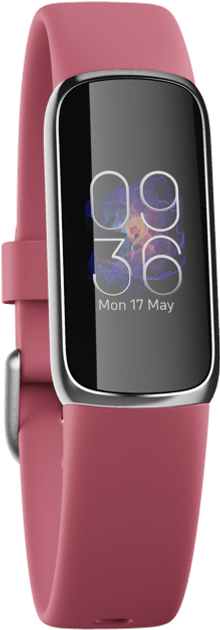 Смарт-браслет Fitbit Luxe Platinum/Orchid (FB422SRMG) - зображення 2